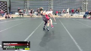 80 lbs Round 4 (10 Team) - Brantley Roberts, Riverheads vs Bentley Marks, Noke Wrestling RTC