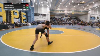 144 lbs Cons. Round 1 - Kaden Price, Charter School Of Wilmington vs Tyler White, Conrad School Of Science