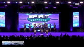 Cheer Factor - JUNIOR X [2026 L6 Junior Day 3] 2026 Spirit Fest Grand Nationals