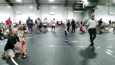 40 lbs Round 5 (6 Team) - Kingston Howell, Panhandle Pitbulls vs Adam Wall, Storm Wrestling Center