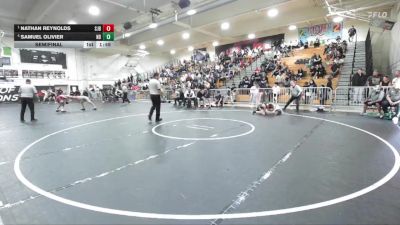 120 lbs Semifinal - Nathan Reynolds, St. John Bosco vs Samuel Olivier, Notre Dame