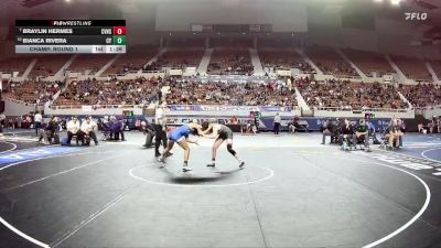 114-D1 Champ. Round 1 - Braylin Hermes, Campo Verde High School vs Bianca Rivera, Canyon View High School