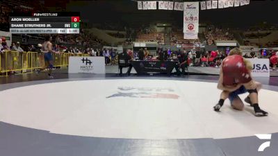 All Cadet Boys Freestyle Upper - 157 lbs Champ. Round 1 - Aron Moeller vs Shane Struthers Jr., Dethrone Wrestling Club