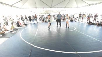 130 lbs Round Of 16 - Genevieve Gutierrez, Espana Wrestling vs Samantha Rivera, Northview