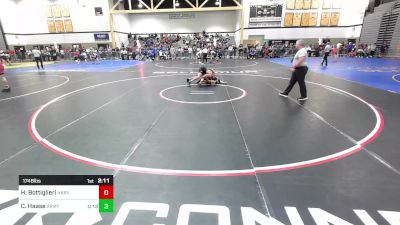 174B lbs Rr Rnd 3 - Haden Bottiglieri, Harvard vs Cooper Haase, Army West Point