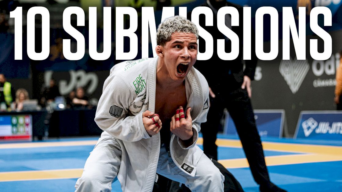 10 Submissions From The Blue Belts At IBJJF Euros