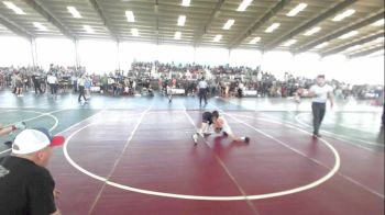 66 lbs Semifinal - Jd Alguire, New Mexico Bad Boyz vs Asher Ruybal, Slvwc