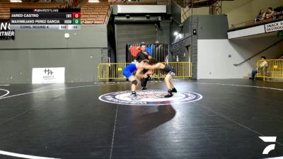 Junior Boys - 165 lbs Cons. Round 4 - Brody Coleman, Betsu Wrestling Club vs Cesar Barajas, Turlock High School Wrestling