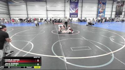 88 lbs Rd# 9- 2:15pm Saturday Final Pool - Jayce Barnes, Team Michigan vs Czarlie Diffee, SouthWest Elite