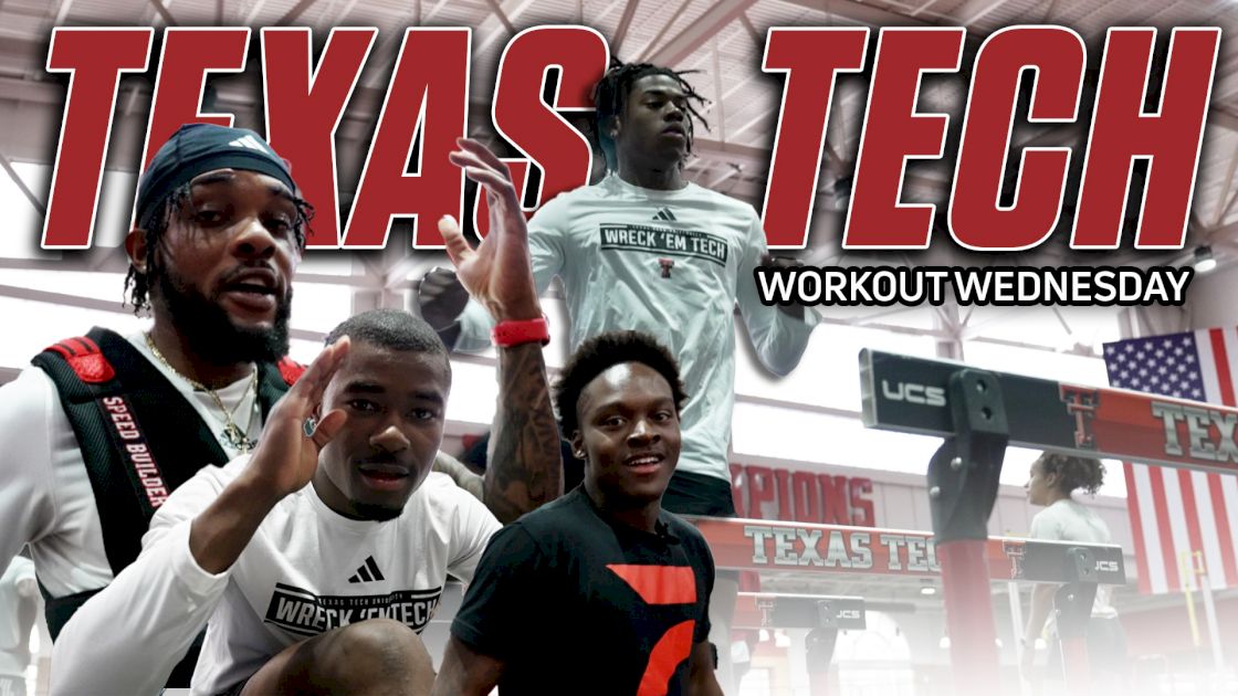 Texas Tech Takes On Early Season Sprint Workout