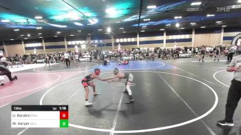 73 lbs Quarterfinal - Uriah Barabin, Grindhouse WC vs Maxin Harper, Valley Bad Boys