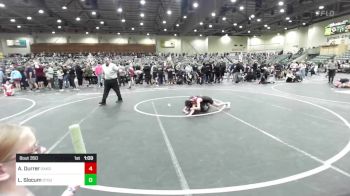 69 lbs Semifinal - Apollo Durrer, Oakdale WC vs Lucas Slocum, Stout Wr Ac