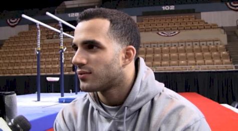 Defending champion, Danell Leyva, is excited for a London rematch at the American Cup