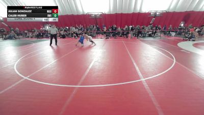 USA Junior Boys - 157 lbs Cons. Round 4 - Julian Gonzalez, Wisconsin vs Caleb Huber, Ringers Wrestling Club