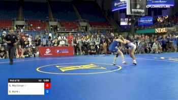 100 lbs Rnd Of 16 - Sage Mortimer, Utah vs Shaina Hyre, Illinois