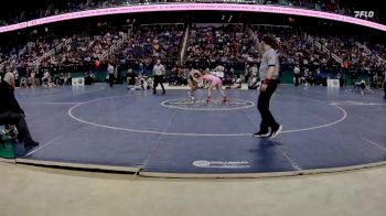 126 lbs 1st Place Match - Kennedie Snow, Havelock vs Isabella Hernandez, Jack Britt