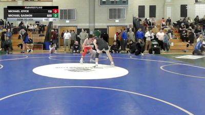 126 lbs Semi To 9th - Michael Joyce, Pembroke vs Michael Gagnon, North Andover