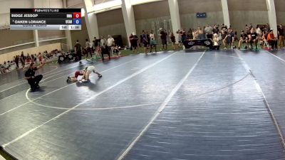 45 lbs Cons. Semis - Ridge Jessop, Ryse Wrestling Academy vs Oaken Lorance, Utah
