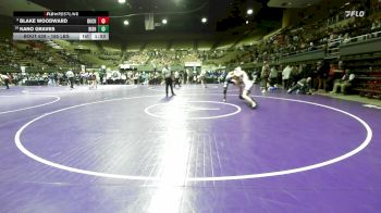165 lbs Quarterfinal - Blake Woodward, Buchanan vs Kano Graves, Bishop Union