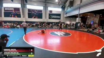 60 lbs Champ. Round 2 - Steven Molina Iii, Sentinels Wrestling Academy vs Samuel Nacol, Wildcat Wrestling Club