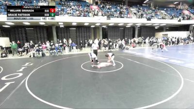 100 lbs Cons. Round 5 - Melanie Granada, Unattached vs Gracie Pattison, Bismarck (B.-Henning-Rossville-Alvin)