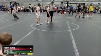 96 lbs Placement (4 Team) - Nolan Burke, All I See Is Gold Academy vs Brady Hom, U2 Upstate Uprising