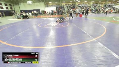 157 lbs Champ. Round 2 - Noah Richardson, Missouri Baptist University vs Conner Quinn, Bull Trained