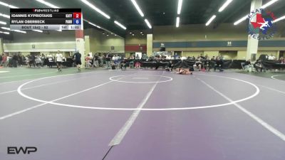 92 lbs Consolation - Ioannis Kypriotakis, Katy Area Wrestling Club vs Rylan Oberbeck, Panhandle RTC