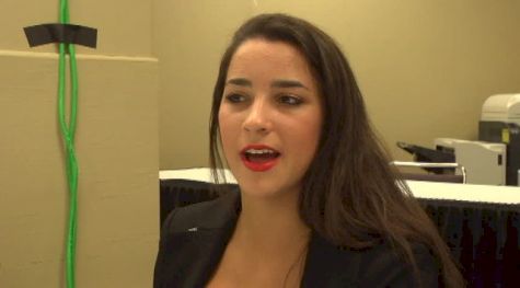 Aly Raisman dishes on Dancing With the Stars