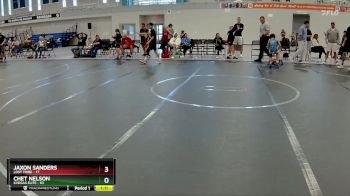 80 lbs Round 1 - Jaxon Sanders, Lost Tribe vs Chet Nelson, Kvegas Elite