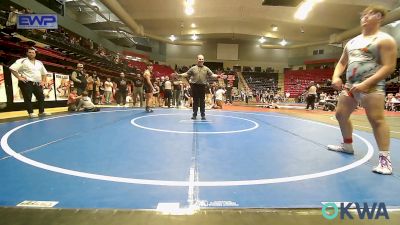 195 lbs 3rd Place - Aiden Bruce, Salina Wrestling Club vs Hayden Bailey, Coweta Tiger Wrestling