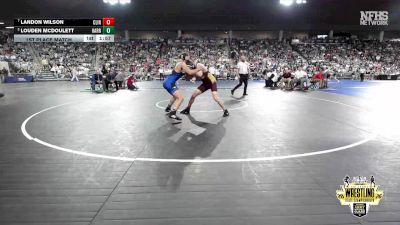 B4A-165 lbs 1st Place Match - Louden Mcdoulett, Harrah vs Landon Wilson, Clinton
