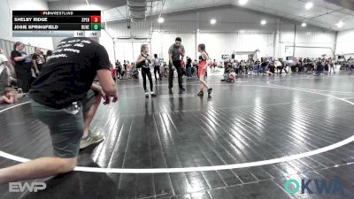 58 lbs Rr Rnd 2 - Shelby Ridge, Sperry Wrestling Club vs Josie Springfield, Runestone