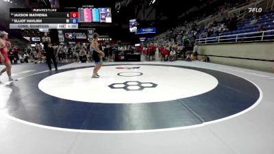 215 lbs Cons. Quarters - Jaxson Mathenia, IL vs Elliot Havlish, WI