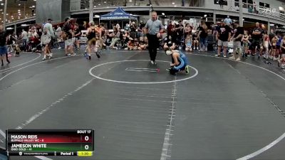 80 lbs Round 5 (8 Team) - Mason Reis, Buffalo Valley WC vs Jameson White, Ohio Gold