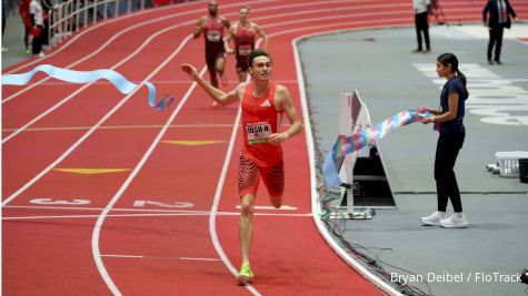Josh Hoey Sets 800m World Record At NB Indoor Grand Prix