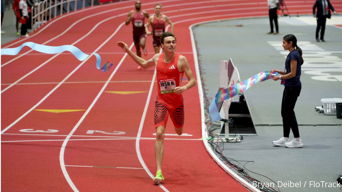 Josh Hoey Sets 800m World Record At New Balance Indoor Grand Prix