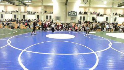 190 lbs Semifinal - Elijah Prophete, Taunton vs Ken-Bennett Mentee, Middleborough