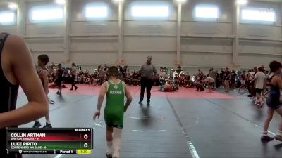 84 lbs Round 5 (8 Team) - Haedyn Cochran, Contenders WA Blue vs Layne Smith, Dayton Bandits