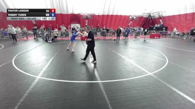 190 lbs Cons. Sub-semis - Thayer Larson, Illinois vs Tommy Tures, Built By Brunson