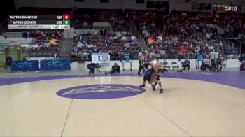 141 lbs Cons. Round 3 - Mateo Ochoa, Luther vs Zaydin Sanchez, Simpson