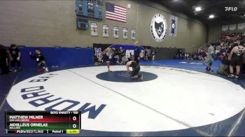 190 lbs Champ. Round 2 - Akhilleus Ornelas, Bullard vs Matthew Milner, San Luis Obispo