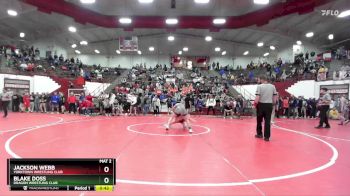 106 lbs Cons. Round 4 - Jackson Webb, Yorktown Wrestling Club vs Blake Doss, Dragon Wrestling Club