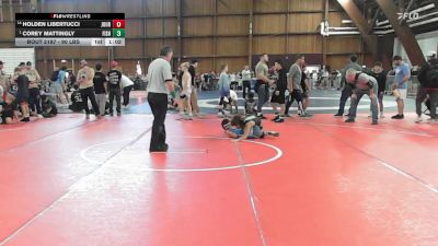 90 lbs Semifinal - Holden Libertucci, Journeymen WC vs Corey Mattingly, Fisheye