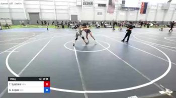 170 kg Round Of 16 - Tyler Spatola, Grindhouse WC vs Aaron Lopez, Silverback WC