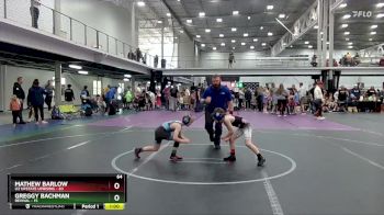 64 lbs Round 6 (8 Team) - Mathew Barlow, U2 Upstate Uprising vs Greggy Bachman, Revival