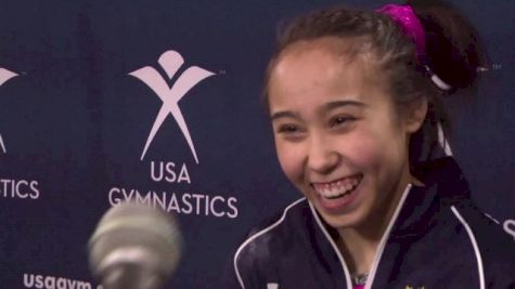 Katelyn Ohashi after American Cup Win
