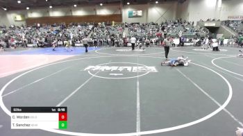 62 lbs Consi Of 16 #2 - Carter Worden, Gold Rush vs Thiago Sanchez, Nevada Elite WC