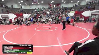 50-51 lbs Round 2 - Rowan Armstrong, Franklin Central WC vs Abel Mcree, Contenders WA