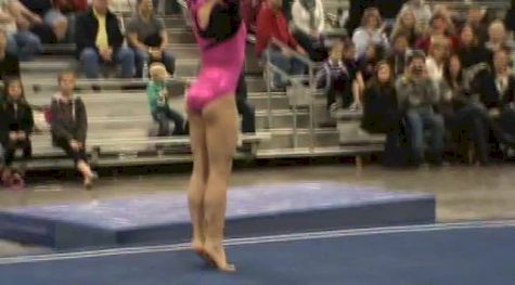 Maggie Nichols of TCT - 9.8 FX Routine at 2013 Northern Lights Classic